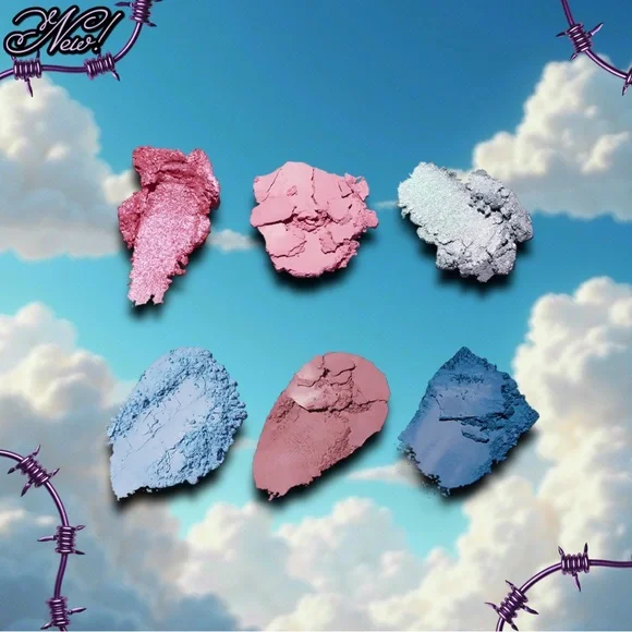 New O2 Mermaid’s Tears Eyeshadow Palette – Aquatic Pastel - Picture 2 of 3